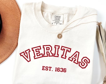 Comfort Colors® Veritas 1636 Shirt, Support Harvard Resistance Shirt, Protect Higher Education Academic Independence Shirt, Anti Trump Shirt
