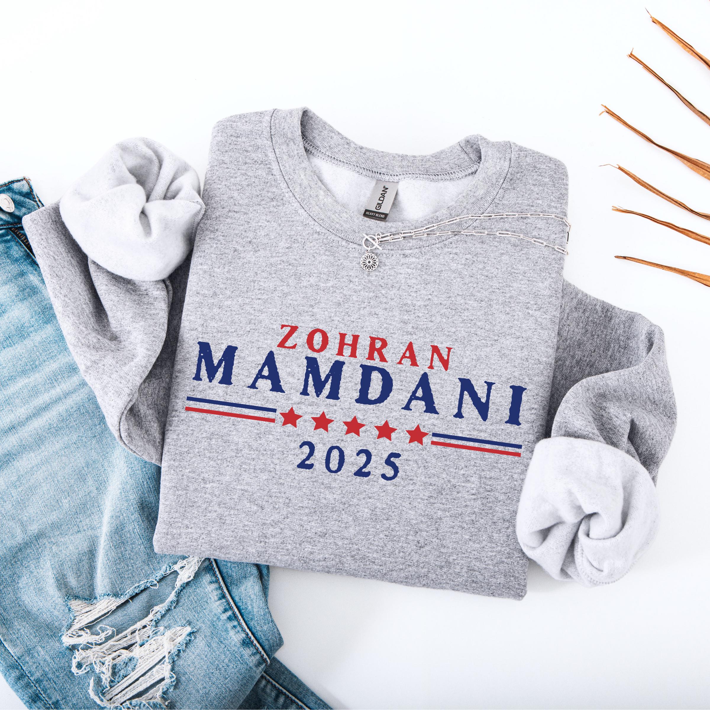 Zohran Mamdani 2025 Sweatshirt, Nyc's First Muslim Mayor Tee