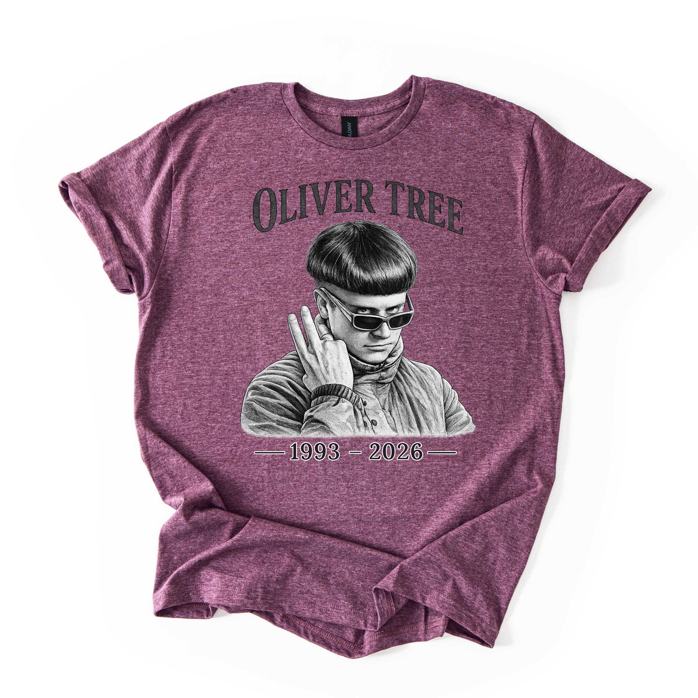 RIP Oliver Tree Shirt, Oliver Tree Memorial Graphic Tee, Vintage