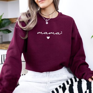 Mama Sweatshirt, Cute Mom Sweatshirts, Mothers Day Gift, Mom LIfe Shirt, Gift For Mom, New Mom Gift, Mama Sweatshirts For Birthday Gift