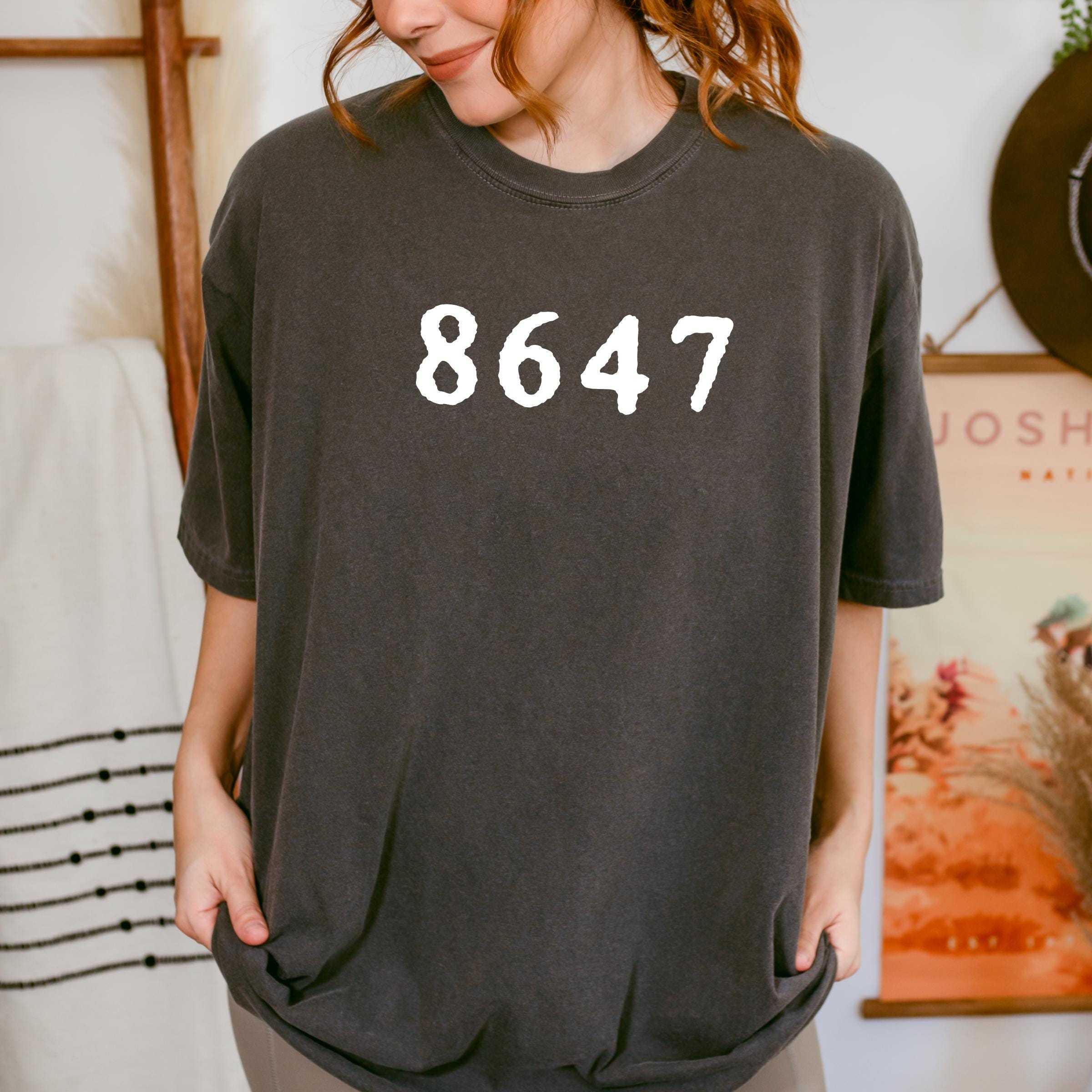 Comfort Colors® 8647 Anti Trump Shirt, Democrat 8647 Shirt, Funny