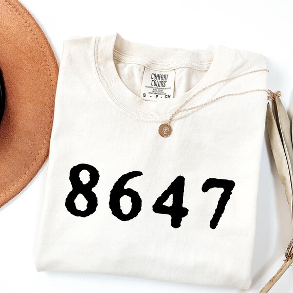 Comfort Colors® 8647 Anti Trump Shirt, Democrat 8647 Shirt, Funny Comfort Colors® 8647 Anti Trump Shirt, Democrat 8647 Shirt, Funny