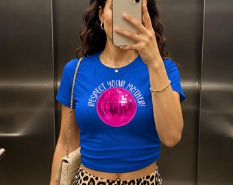 HS Respect Your Mother Pop Art Baby Tee, Harry Album Merch, Music Fan Gift