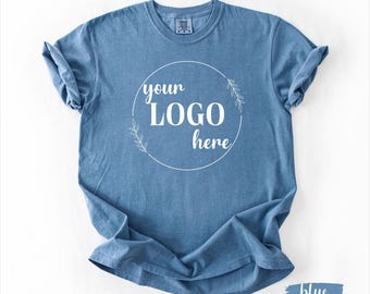 Comfort Colors® Shirts met aangepast bedrijfslogo, T-shirt met Your Business-logo, gepersonaliseerd designshirt