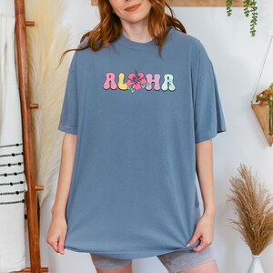 Comfort Colors® Aloha Shirt, Hawaii Family Vacation Shirt, Girls Summer Tee, Hawaii Vacation Shirt, Aloha Shirt, Hawaii Trip Tee, Aloha Tee