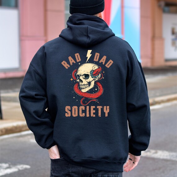 Rad Dad Society Sweatshirt, Cool Dad Club Tee, Dad Life Hoodie, Father's Day Gift, Dad of Girls, Dad Of Boys, Gift For Husband, Gift for Dad