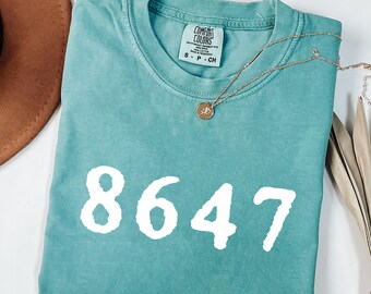 Comfort Colors® 8647 Anti Trump Shirt, Democrat 8647 Shirt, Funny