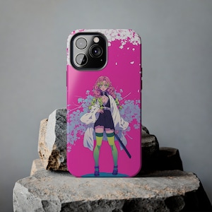 Demon Slayer Tough Iphone Case, Anime Iphone Case, Gift Idea, For Iphone X,11,12,13,14,15,16 Pro/Max/Mini