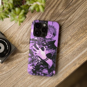 Jujutsu Kaisen Sukuna Premium Iphone Case, Anime Iphone Case, Gift Idea, For Iphone X,11,12,13,14,15 Pro/Max/Mini