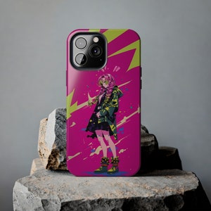Demon Slayer Mitsuri Premium Iphone Case, Anime Iphone Case, Gift Idea, For Iphone X,11,12,13,14,15,16 Pro/Max/Mini