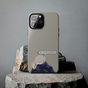 Jujutsu Kaisen premium iphone-hoesje, anime iphone-hoesje, cadeau-idee, voor iphone X, 11,12,13,14,15 Pro/Max/Mini
