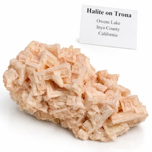 Pink Halite Specimens, California