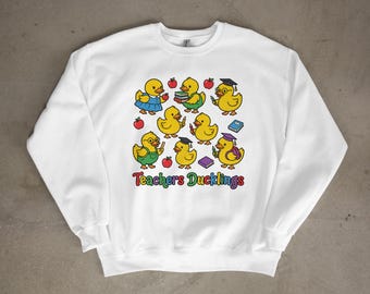 Die Entchen des Lehrers PNG, Sweatshirt Digitaler Download