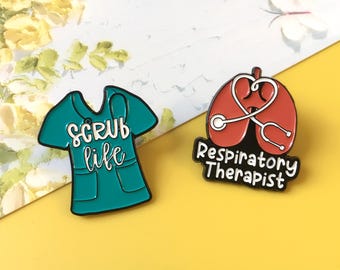 Medical Staff, Doctor Enamel Pin | Medical Science Pin Badge | Lapel Pin | Enamel Pin Set for Backpacks | Birthday Gift for Her/Him