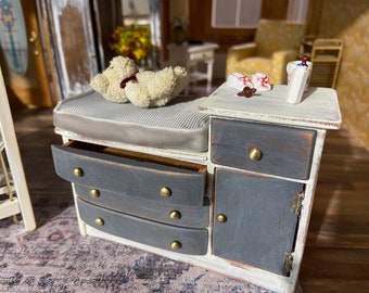 shabby chic changing table