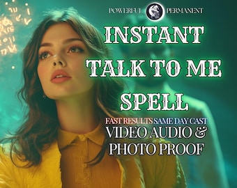Talk To Me Spell: Communication & Connection - Fast Result Contact Me Love Spell, Unblock Communication  Receive Messages