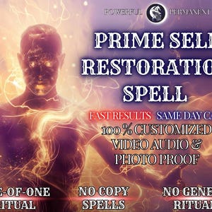 Prime Self Restoration Spell: Energy Balance, Motivation & Confidence