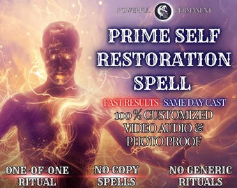 Powerful Health Recovery Spell – Heal the Body & Rebuild Vital Energy Prime Self Restoration Spell: Energy Balance, Motivation  Confidence