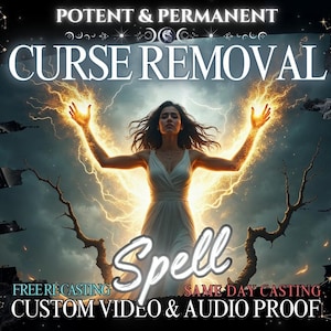 ABSOLUTE HEX REMOVAL Spell - Remove All hex, Remove All Negative Effects Immediately, Powerful Protection Hex Removal Spell