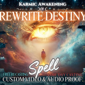 REWRITE YOUR DESTINY spell | Transform Your Life and Manifest Desires | Powerful Magic to Shift Fate, Change Outcomes & Create a New Future