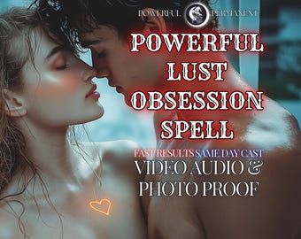 Avoidant to Obsessed Love Spell, Twin Flame Attraction Ritual, Romantic Magnetism Spell, Intense Love Energy Invocation, Extreme Obsession