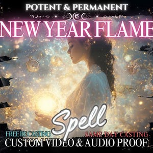 New Year Flame Spell: Passion & Renewal Ritual