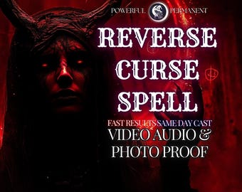Return to Sender Spell, Reverse Curse, Protection Ritual Energy Return Spell Remove Negative Energy Psychic Protection Ritual, Etsy Witch