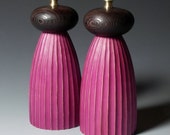 Violet and Wenge Mills (tall) MADE TO ORDER