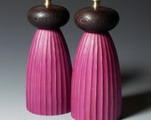 Violet and Wenge Mills (tall) MADE TO ORDER