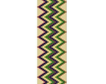 Bargello, bead pattern for loom or peyote