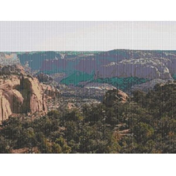 Navajo National Monument, pattern for loom or peyote