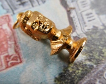 MÁS Vintage New Old Stock Gold Tone House of Borvani Charm o Colgante Elige tu favorito