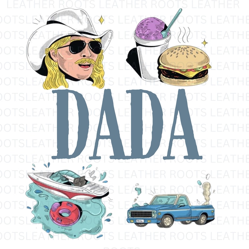 Chatta Two Chee. DADA Shirt. PNG. Instant Digital Download - Etsy