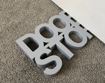 DOOR STOP Wedge 3d printed. Door stopper, Chock, Block ~ Any colour