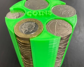 3D Printed Car Coin Organiser – Cup Holder Money Sorter