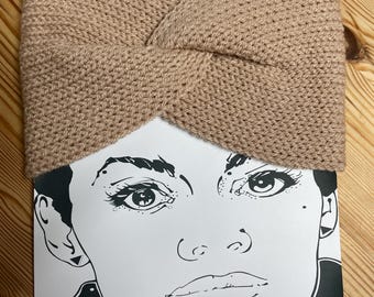 Headband Ear Warmer, Twisted knot, adult, Fashion winter Acrylic~Various Colours