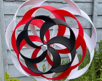Wind Spinner Garden Flowerbed Windmill Garden Patio Lawn 3 disc Pinwheel 360 degree