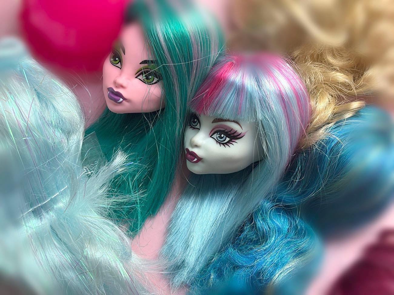 Monster High Doll Wig Etsy
