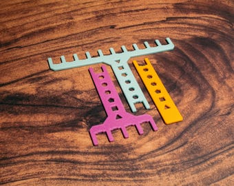 Keyboard Plate Support Fork Set For Custom Keyboard Building