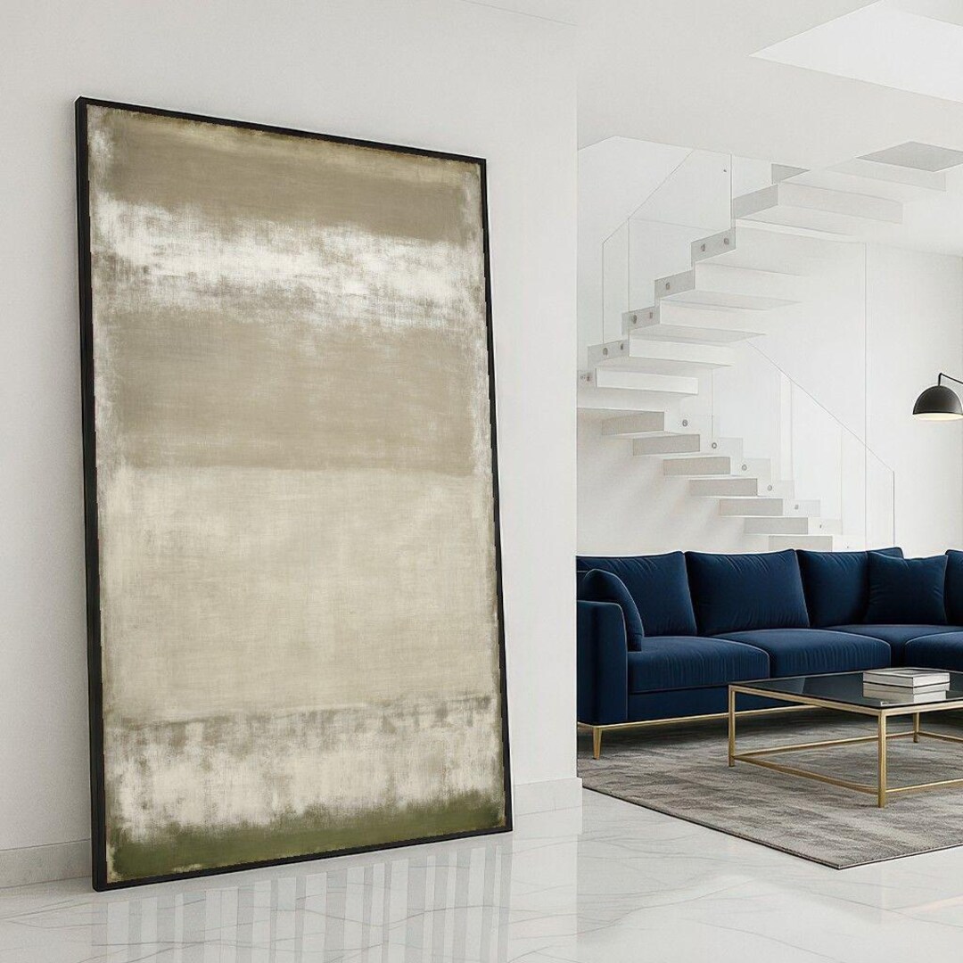 Mark Rothko Netural Mark Rothko Neutral Tones Canvas Print - Etsy