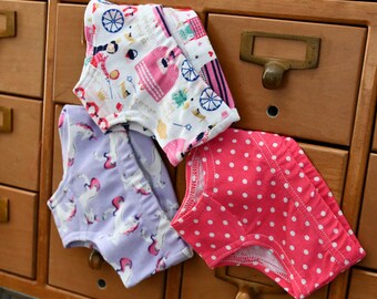 Girls Underwear Etsy