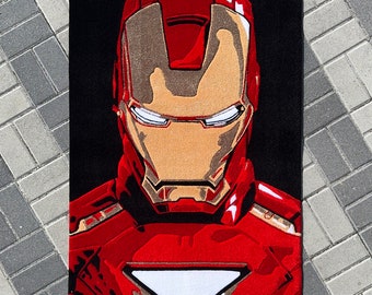 Tappeto Iron-Man fatto a mano