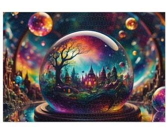 Uniek puzzelcadeau voor volwassenen, puzzel voor hem, puzzel voor volwassenen, puzzelcadeau voor vrienden, Mini World Jigsaw Puzzle (252, 500, 1000 stukjes)