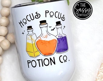 Hocus Pocus Potion Company 12oz Stemless Wine Tumbler