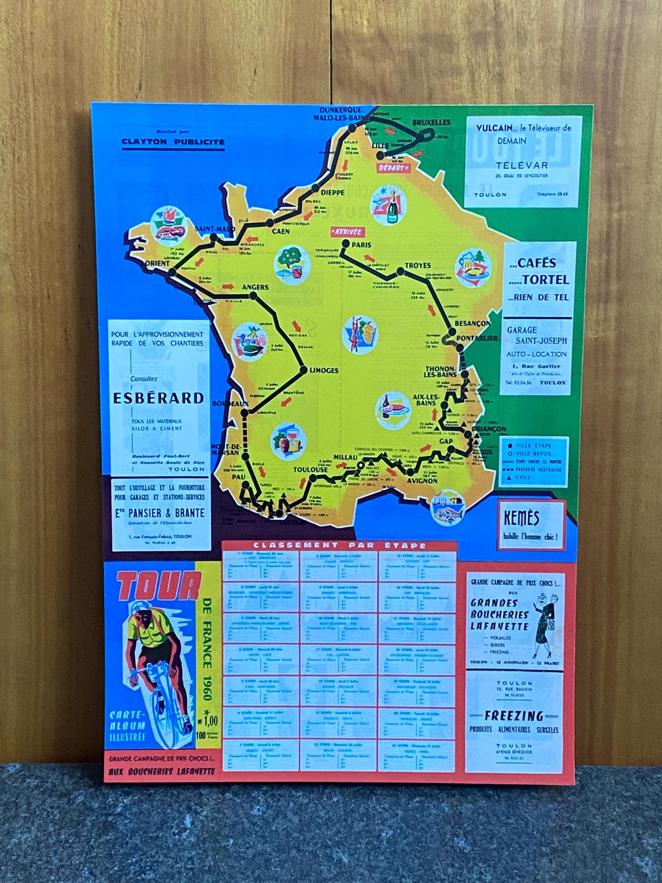1966 Tour De France - Etsy UK