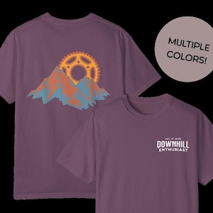 Unisex mountain bike shirt mountain bike gift for biker mountain shirt gift for mountain biking shirt downhill biker enthusiast shirt bike