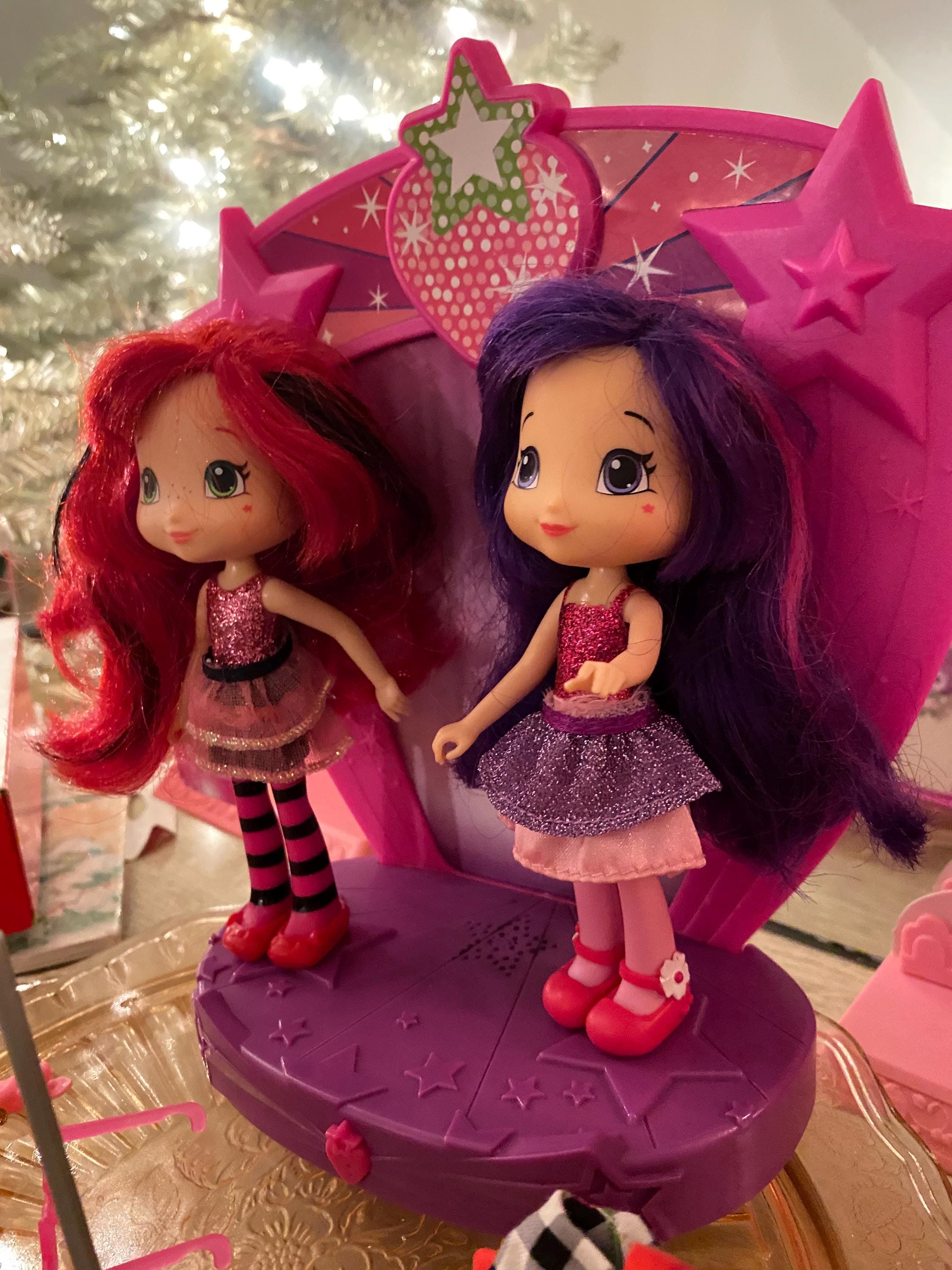 ♪ダッフイー　　Sweet Dreams ４体セット Strawberry Shortcake Sweet Beats Stage, Cherry Jam and