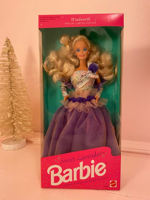 Barbie Sweet Lavendar Woolworth's Edition - Etsy