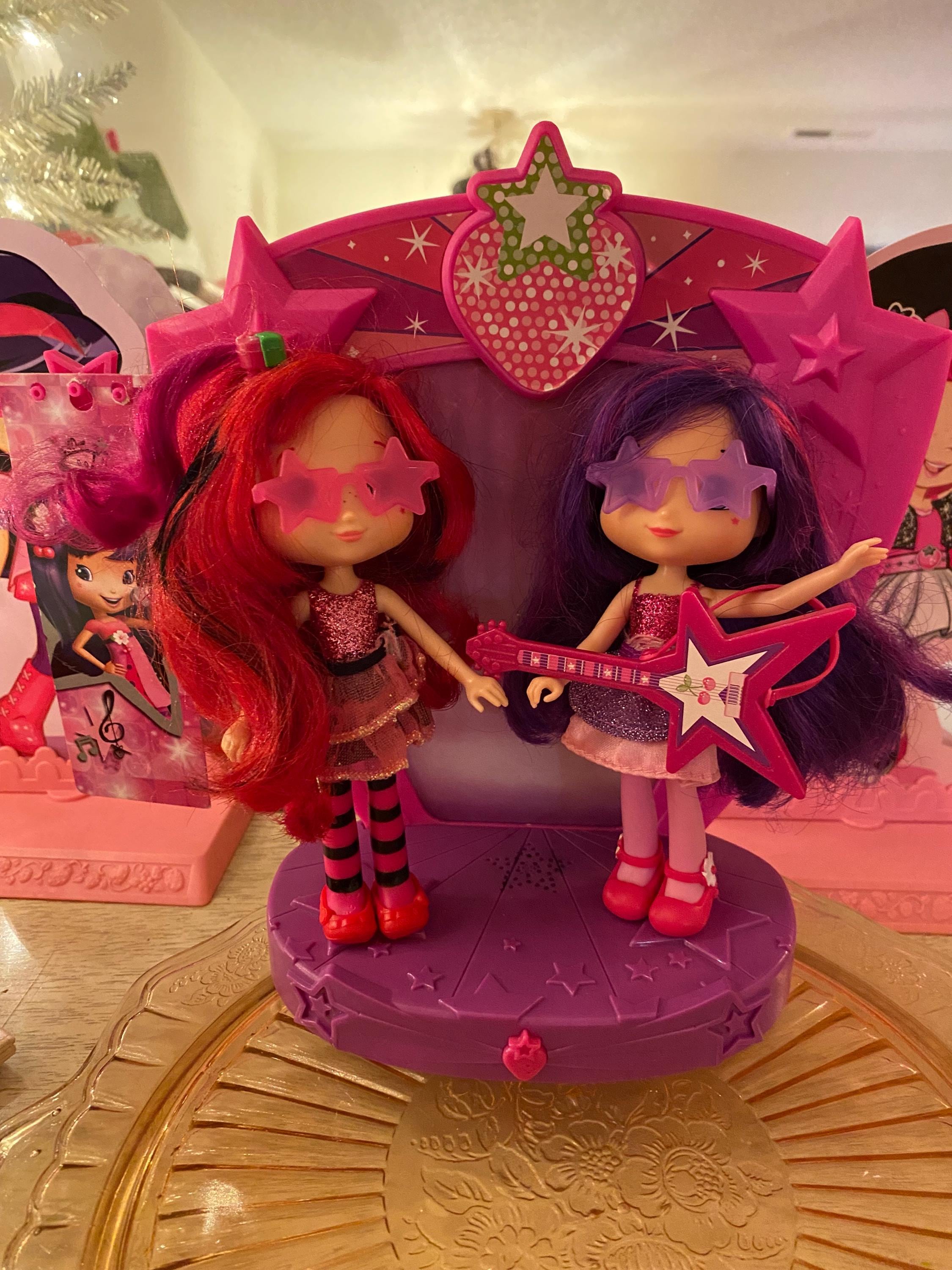 ♪ダッフイー　　Sweet Dreams ４体セット Strawberry Shortcake Sweet Beats Stage, Cherry Jam and
