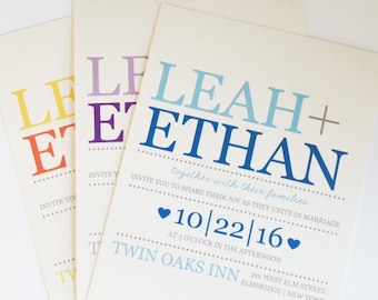fast and affordable wedding invitations by whimsicalprints on etsy